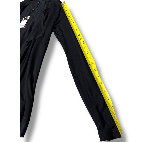 Phase Eight Black Flowy High Low with Open Relaxed Fit NWT Cardigan - Picture 15 of 16